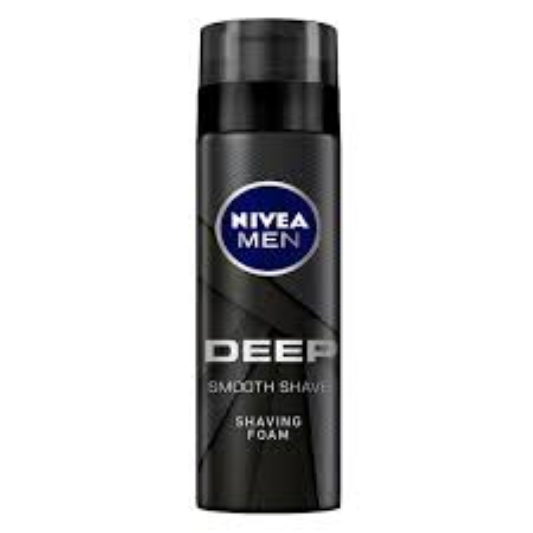 NIVEA MEN DEEP SHAVING FOAM 200ML